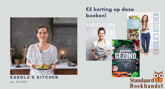 Karola’s Kitchen nieuw op Njam en dat betekent feest bij Standaard Boekhandel!