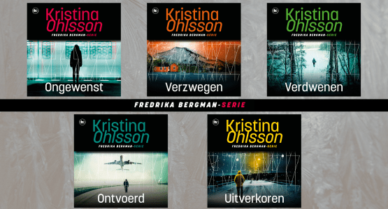 Fredrika Bergman-serie van Kristina Ohlsson binnenkort te beluisteren als audioboek