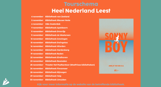 Heel Nederland Leest Sonny Boy in november