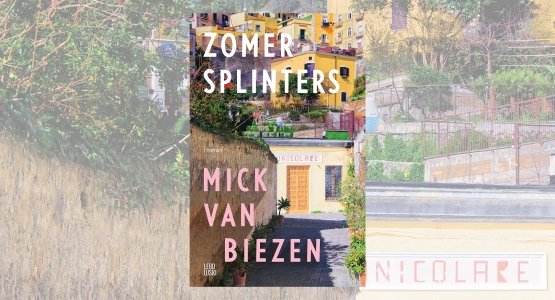 Eind april verschijnt bij Lebowski:  'Zomersplinters' de debuutroman van Mick van Biezen