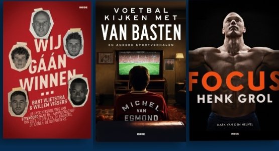 Henk Grol, 'Feyenoord: Wij gaan winnen...' en Michel van Egmond genomineerd voor Helden Sportboek van het Jaar