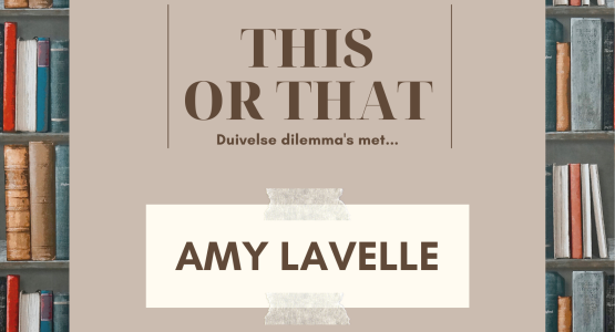  15 this or that-vragen aan... Amy Lavelle