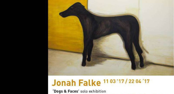 Jonah Falke opent eerste solo-expo Dogs & Faces