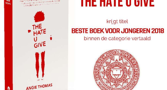The Hate U Give wint Beste Boek voor Jongeren 2018!