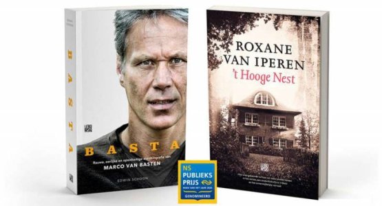 Genomineerd voor de NS Publieksprijs 2020: BASTA, de autobiografie van Marco van Basten, en 't Hooge Nest van Roxane van Iperen