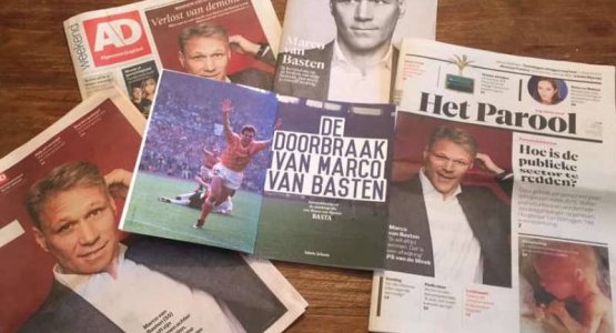 Autobiografie BASTA van Marco van Basten wordt internationale dramaserie