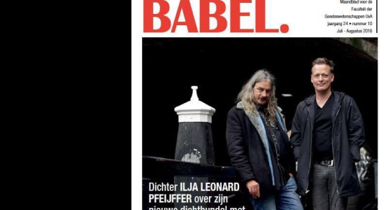 Harmens en Pfeijffer in Babel Magazine