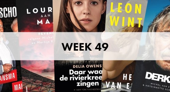 'Het lied van Europa' en 'Lourdes aan de Maas' zijn de sterke stijgers in De Bestseller 60 van week 49
