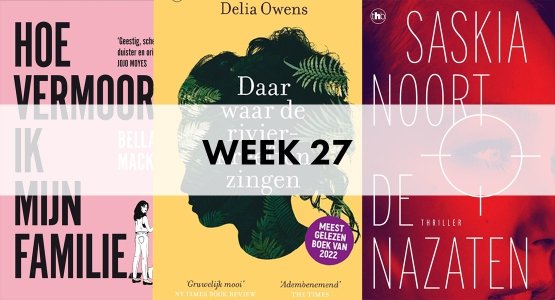 'De nazaten' van Saskia Noort in de top 5 van De Bestseller 60