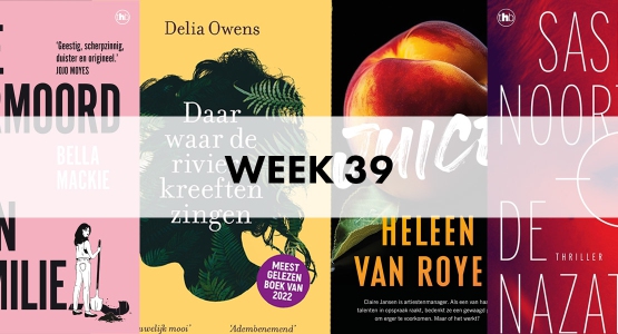 'De nazaten' van Saskia Noort stijgt maar liefst 9 plekken in De Bestseller 60