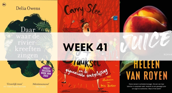 'Juf Braaksel en de gigantische ontploffing' van Carry Slee op #12 in de Bestseller 60  in week 41