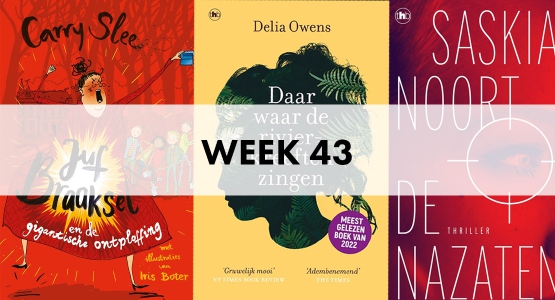 In week 43 drie titels van Overamstel Uitgevers in De Bestseller 60