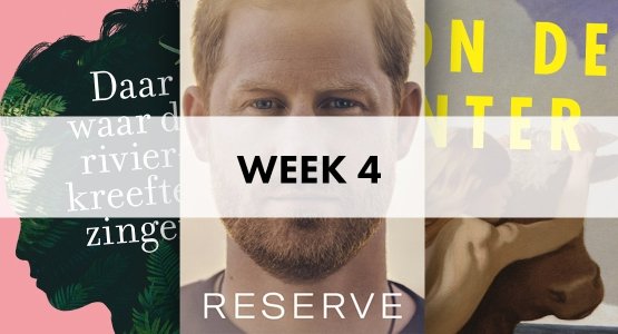 'Reserve' van Prins Harry voor de tweede week op nummer #1 in De Bestseller 60