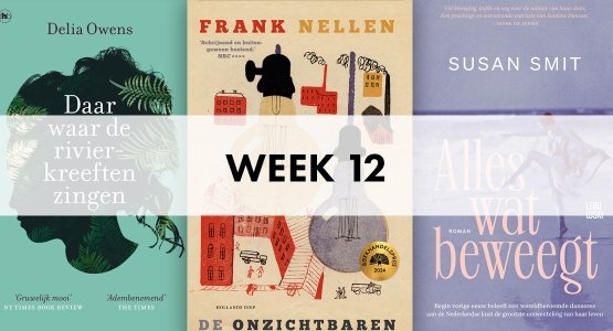 'De onzichtbaren' van Frank Nellen stijgt 29 plekken in De Bestseller 60