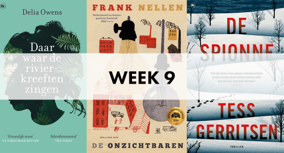 De onzichtbaren van Frank Nellen stijgt maar liefst 19 plekken in De Bestseller 60