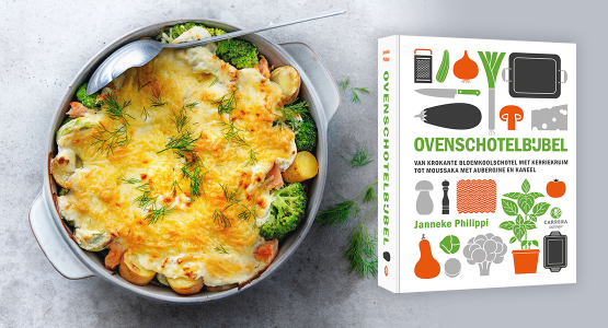 Makkelijke maandag met een heerlijk recept uit 'Ovenschotelbijbel' van Janneke Philippi