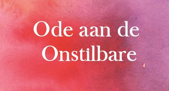14 februari verschijnt bij Hollands Diep:  'Ode aan de Onstilbare' van Gaite Jansen