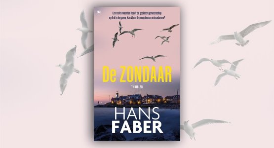 Eind januari verschijnt bij The House of Books: 'De zondaar' van Hans Faber