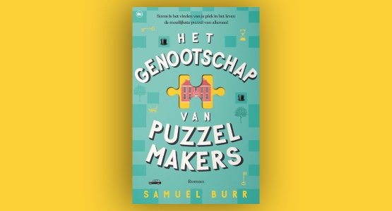 19 juni verschijnt bij The House of Books:  'Het genootschap van puzzelmakers' van Samuel Burr
