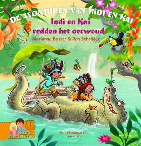 Digitale download: Indi en Kai redden het oerwoud - Marianne Busser & Ron Schröder