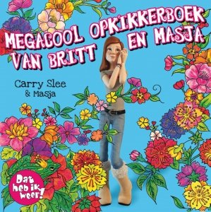 Paperback: Megacool opkikkerboek van Britt en Masja - Carry Slee
