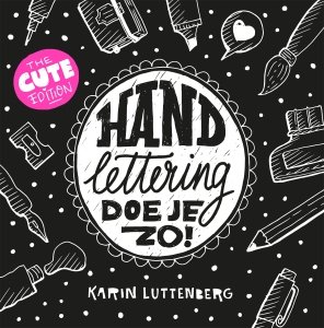 Paperback: Handlettering doe je zo! - Karin Luttenberg