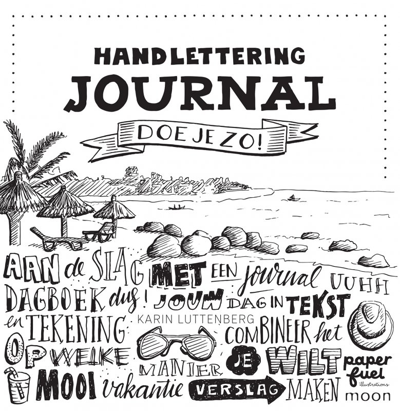 Karin Luttenberg - Handlettering journal doe je zo!