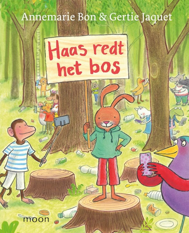 Annemarie  Bon - Haas redt het bos