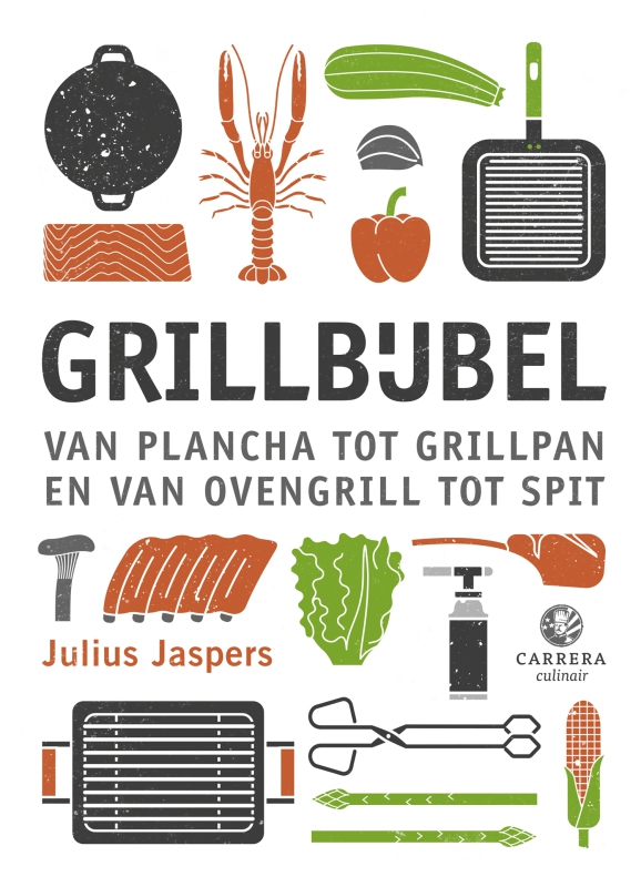 Ontbering gerucht Bruin Grillbijbel - Julius Jaspers - Carrera culinair