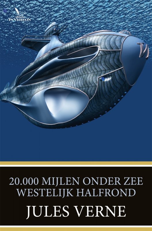 Jules Verne - 20.000 mijlen onder zee – westelijk halfrond